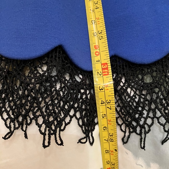 Talbots blue dress 8P - Picture 7 of 9